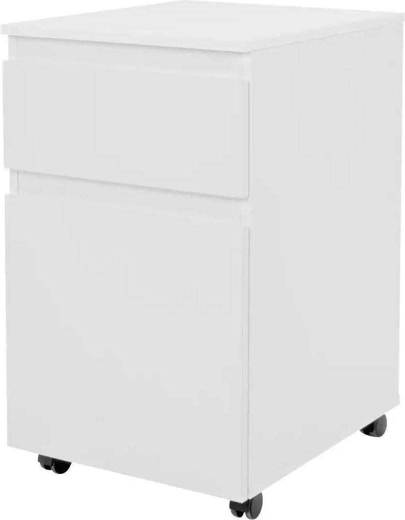 smart Rollcontainer BEN ¦ weiß ¦ Maße (cm): B: 44 H: 73 T: 53.0 Schränke > Container - Höffner