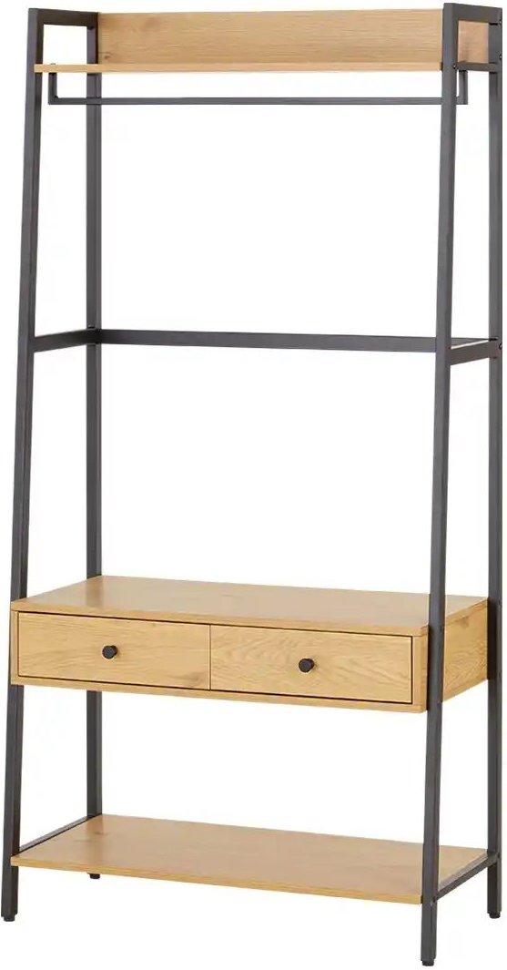 Garderobe Roncone ¦ holzfarben ¦ Maße (cm): B: 84 H: 169 T: 40.0 Garderoben & Kleiderstangen > Garderoben - Höffner