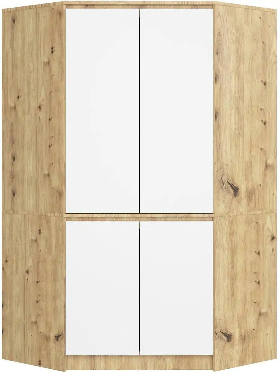 Eckschrank Ophelia ¦ mehrfarbig ¦ Maße (cm): B: 100 H: 180 Schränke > Kleiderschränke > Eck-Kleiderschränke - Höffner