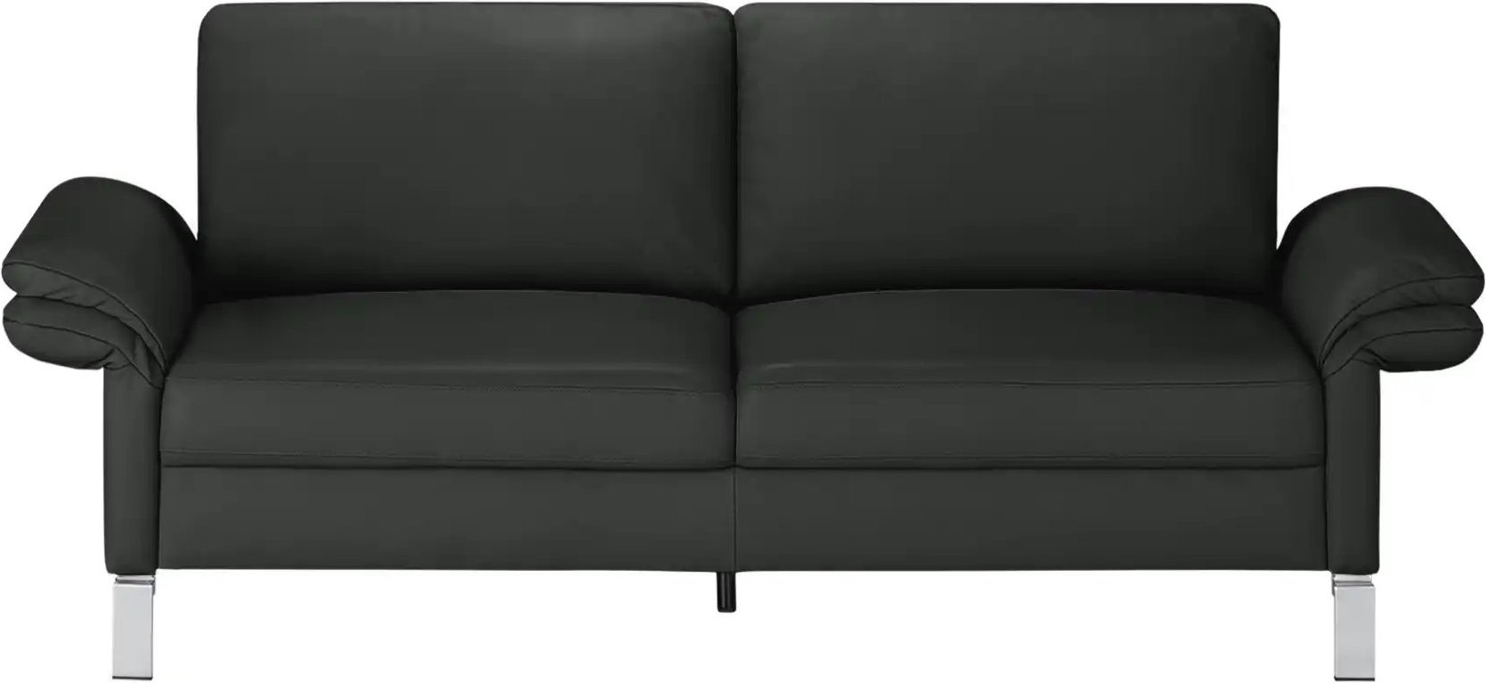 Max Schelling Einzelsofa aus Echtleder Maximum ¦ schwarz ¦ Maße (cm): B: 194 H: 86 T: 97.0 Polstermöbel > Sofas > 2-Sitz...