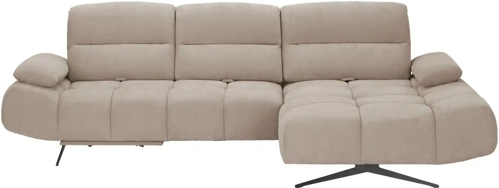 switch Ecksofa Falcao ¦ braun ¦ Maße (cm): B: 284 H: 91 T: 173.0 Polstermöbel > Sofas > Ecksofas - Höffner