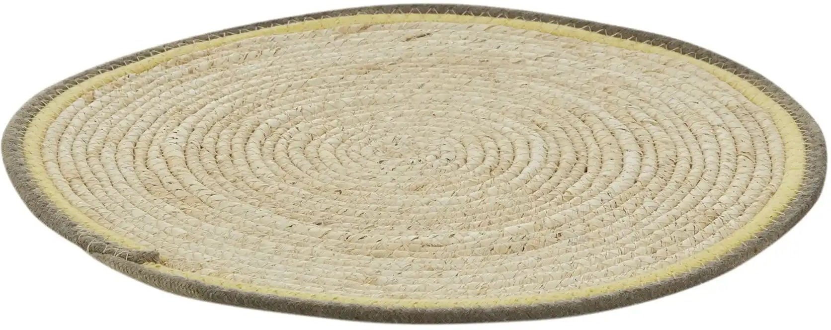 HOME STORY Platzset   ¦ creme ¦ Naturfaser ¦ Maße (cm): H: 0,7  Ø: 34 Tischwäsche & Küchentextilien > Platzsets - Höffne...