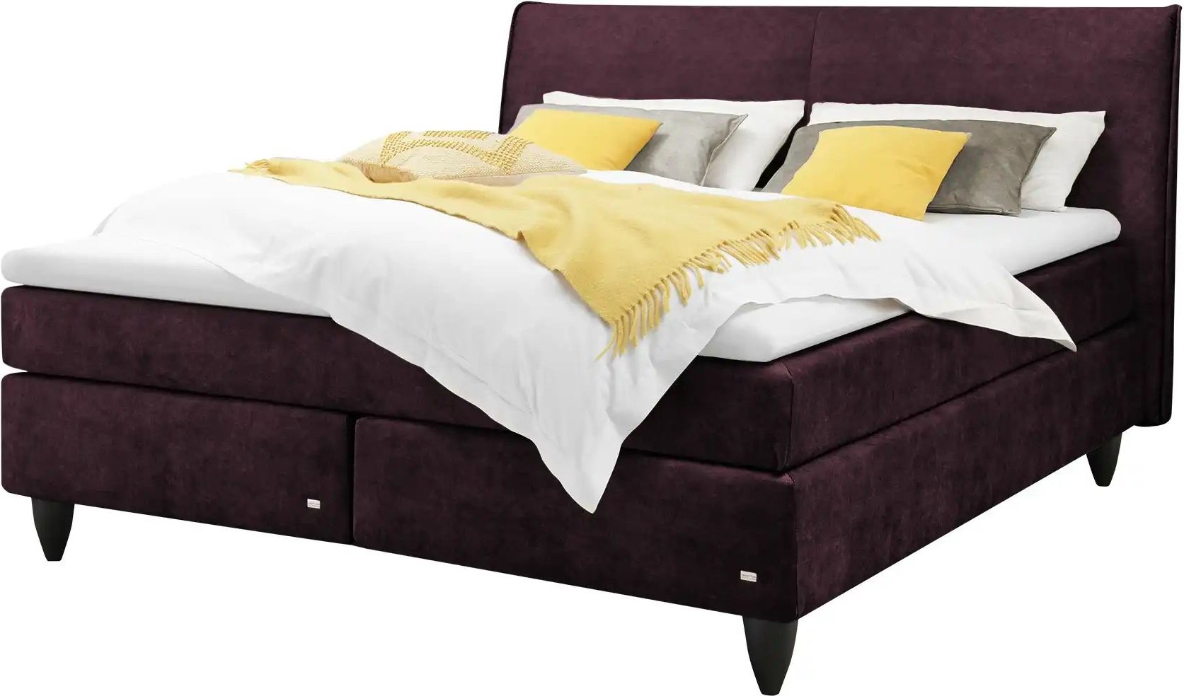 RUF Boxspringbett Aurelia ¦ rot ¦ Maße (cm): B: 190 H: 114 Betten > Boxspringbetten - Höffner