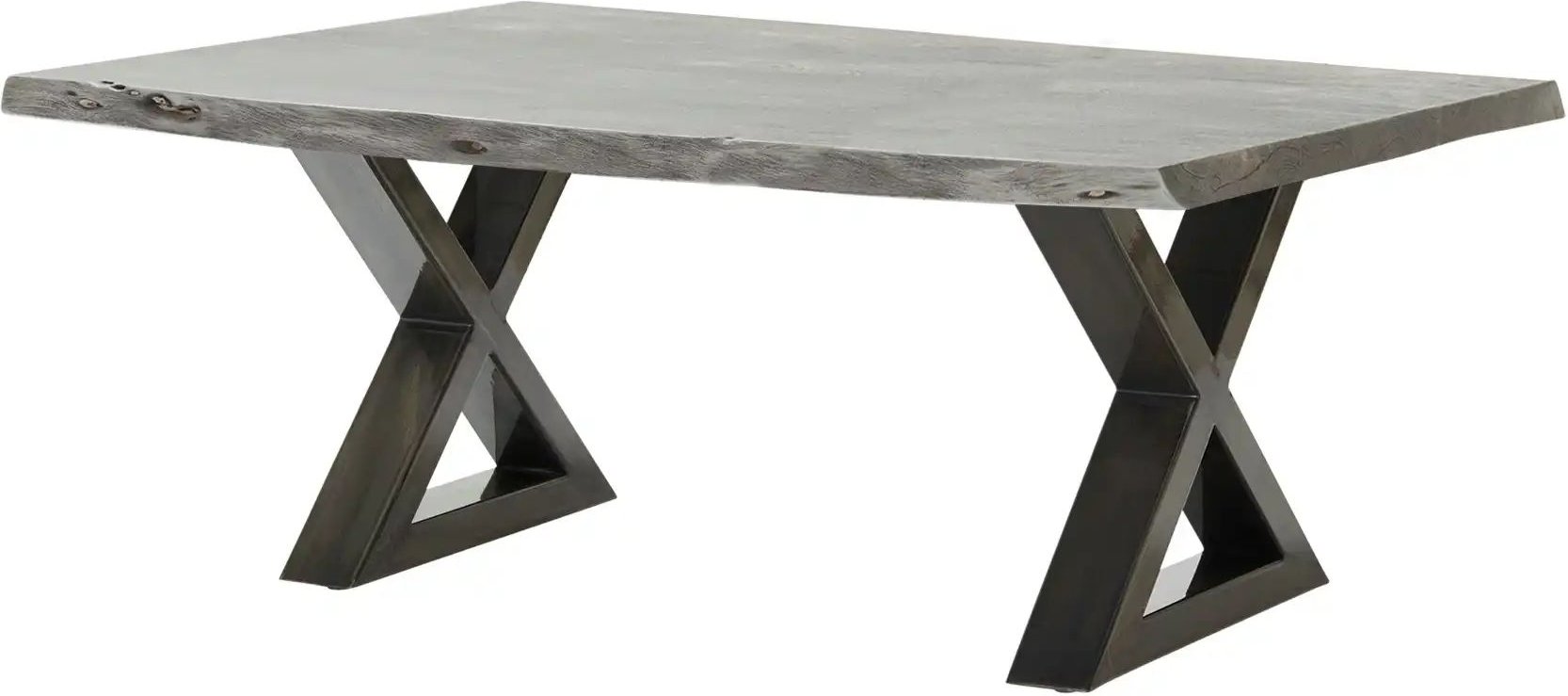 Woodford Couchtisch Alabria ¦ grau ¦ Maße (cm): B: 70 H: 45 Tische > Couchtische > Couchtisch Massivholz - Höffner