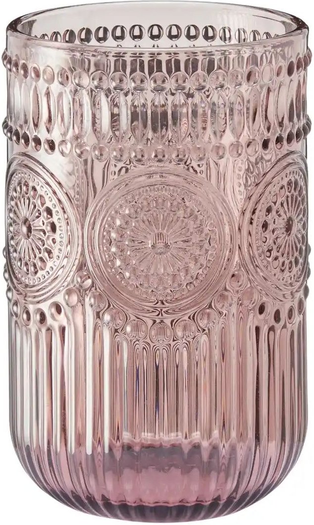Longdrinkglas ¦ rosa/pink ¦ Glas ¦ Maße (cm): H: 12,8 Ø: 7.7 Gläser & Karaffen - Höffner