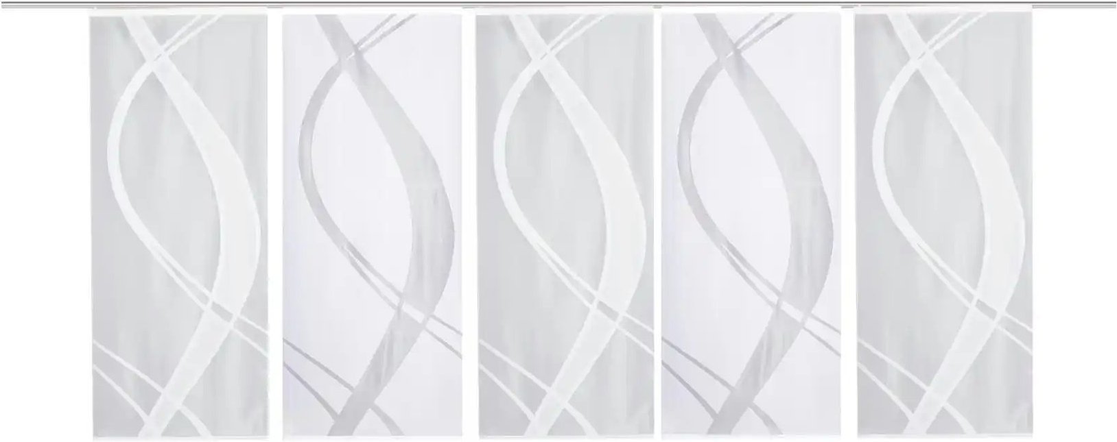 HOME Wohnideen Schiebevorhang ¦ weiß ¦ Maße (cm): B: 57 H: 145 Gardinen & Rollos > Gardinen & Vorhänge > Schiebegardin...