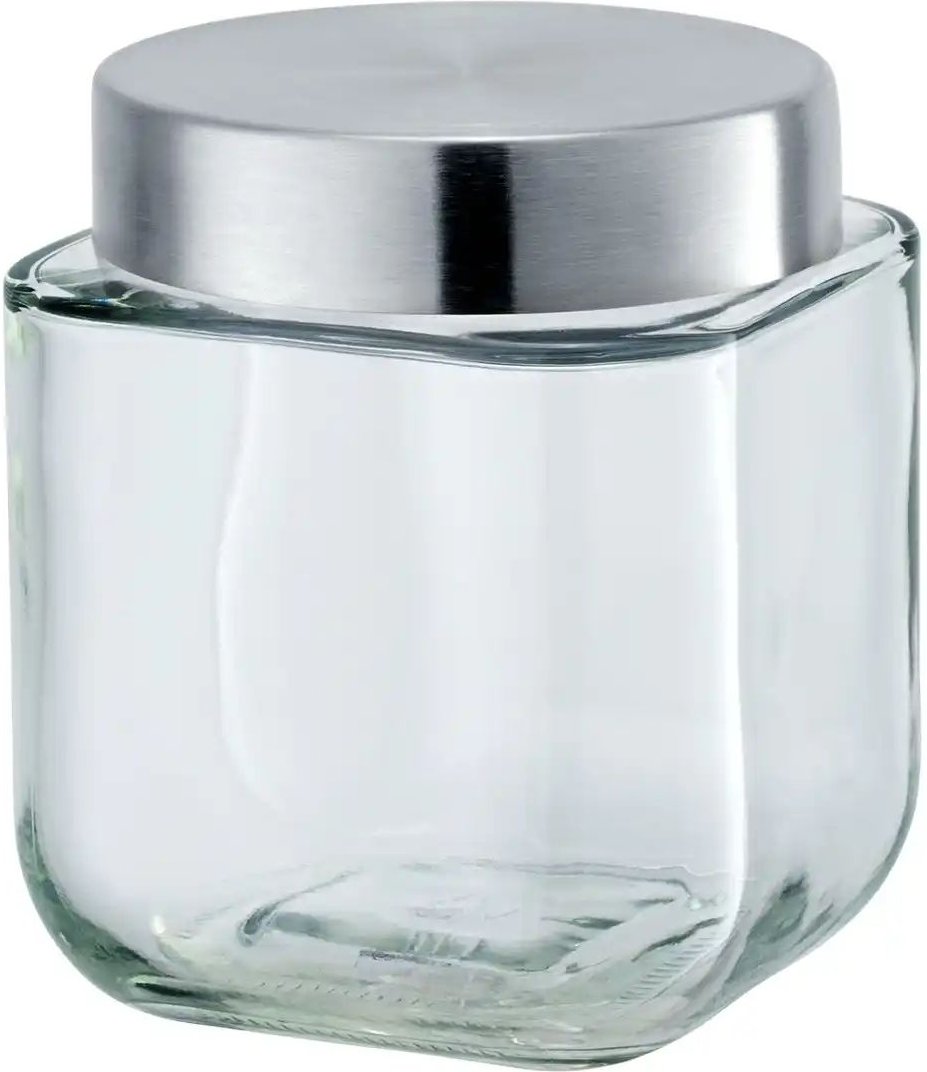 for friends Aufbewahrungsglas ¦ transparent/klar ¦ Edelstahl,Glas ¦ Maße (cm): H: 11,2 Ø: 9.5 Küchenzubehör & Helfer ...