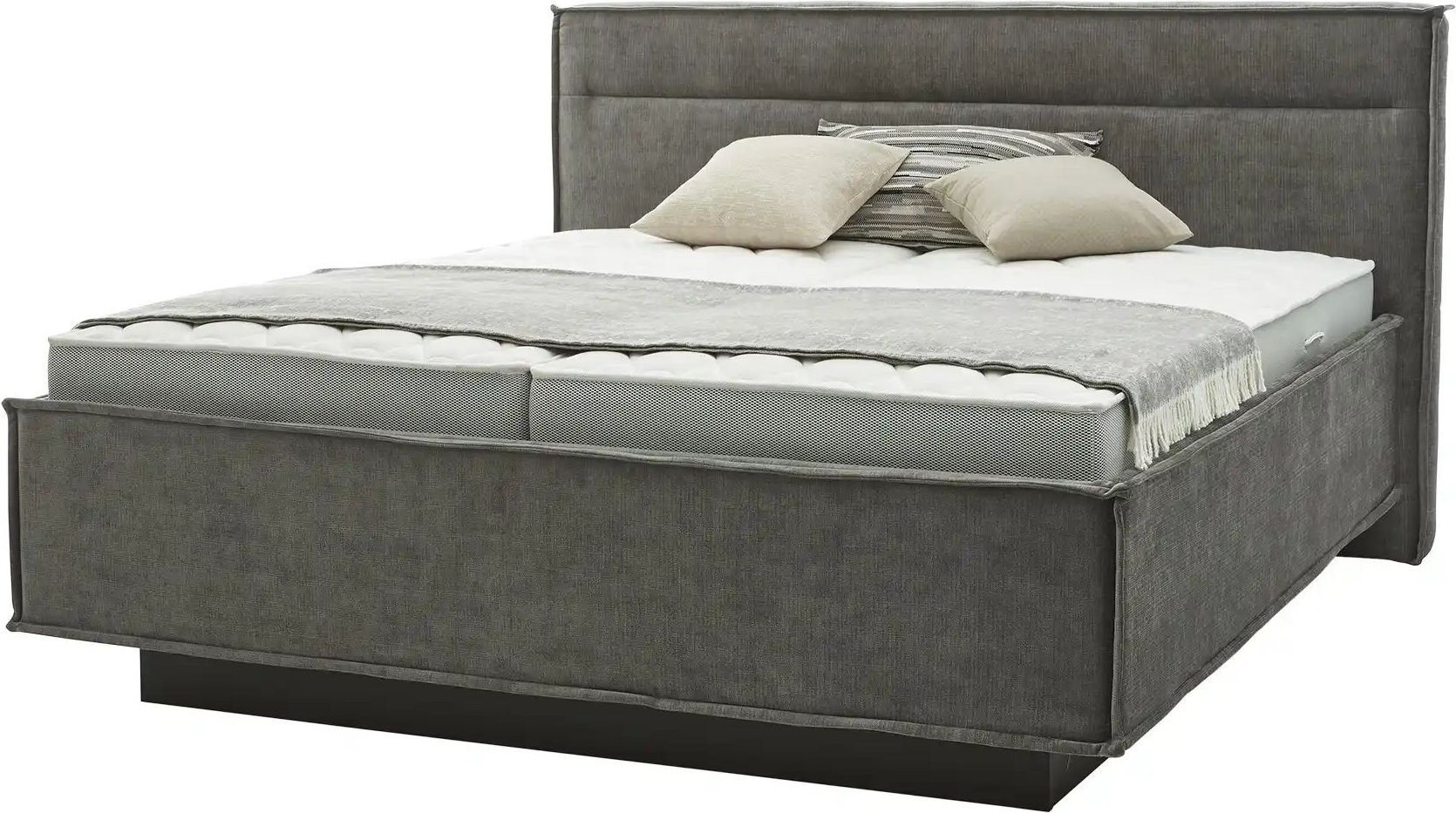 Musterring Polsterbett JustB! ¦ grau ¦ Maße (cm): B: 206 H: 115 Betten > Komfortbetten - Höffner