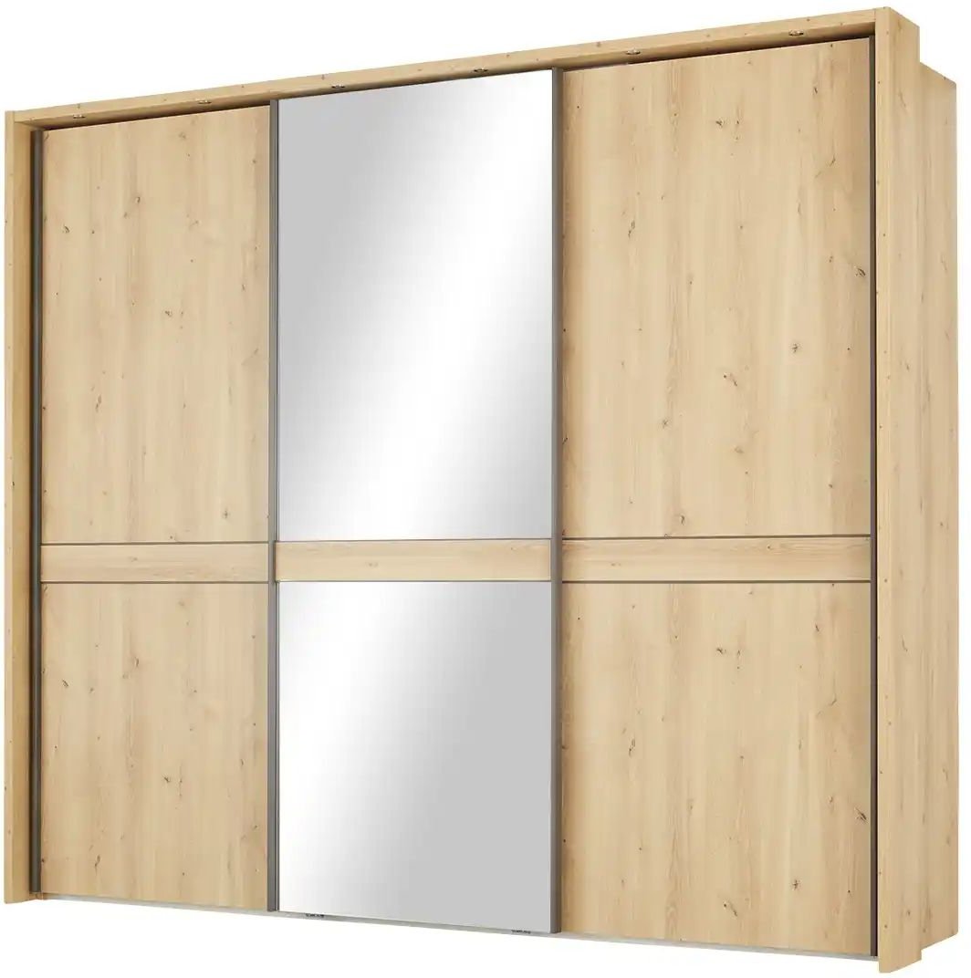 uno Schwebetürenschrank Caballo ¦ holzfarben ¦ Maße (cm): B: 260 H: 221 T: 67.0 Schränke > Kleiderschränke > Schwebetür...