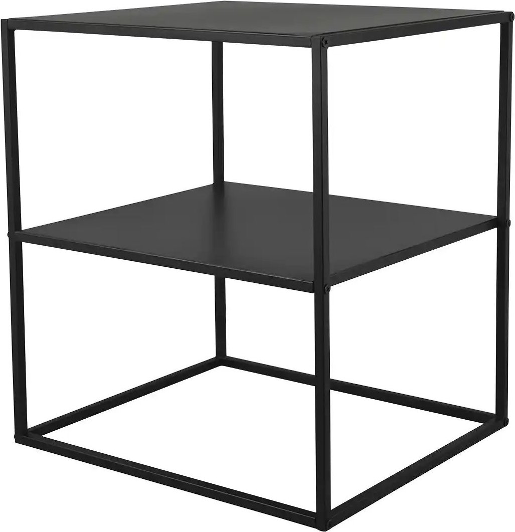 Beistelltisch Milano ¦ schwarz ¦ Maße (cm): B: 40 H: 51 T: 45.0 Tische > Beistelltische > Beistelltische ohne Rollen - ...