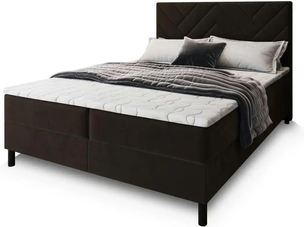 MASSENO Boxbett mit Bettkasten Rokis ¦ braun ¦ Maße (cm): B: 180 H: 98 Betten > Polsterbetten - Höffner