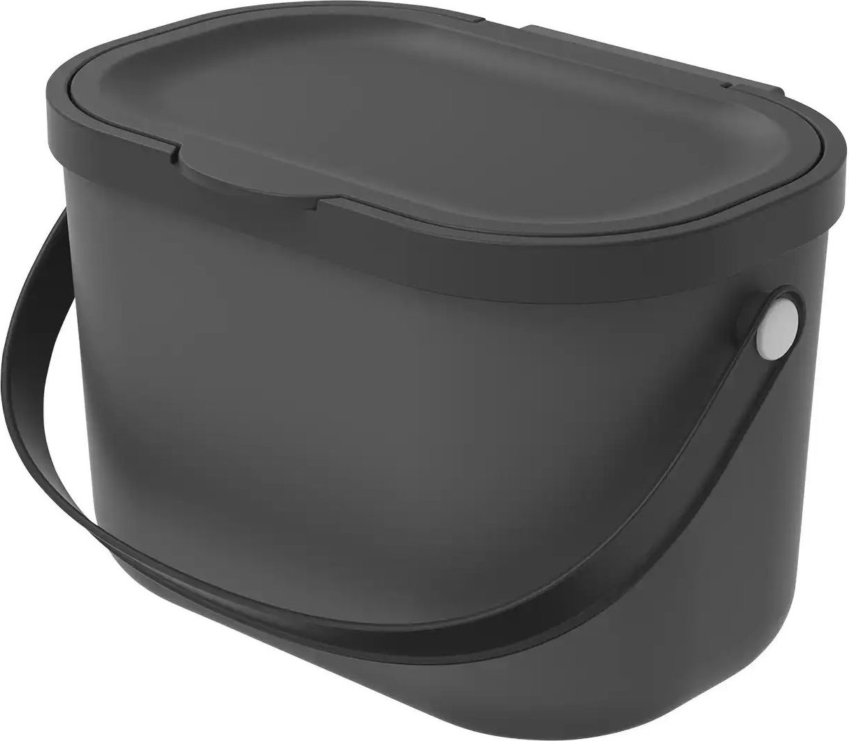 Rotho Müllsystem Albula ¦ grau ¦ Kunststoff ¦ Maße (cm): B: 22,2 H: 17,2 T: 15.0 Küchenzubehör & Helfer > Abfallbehälte...