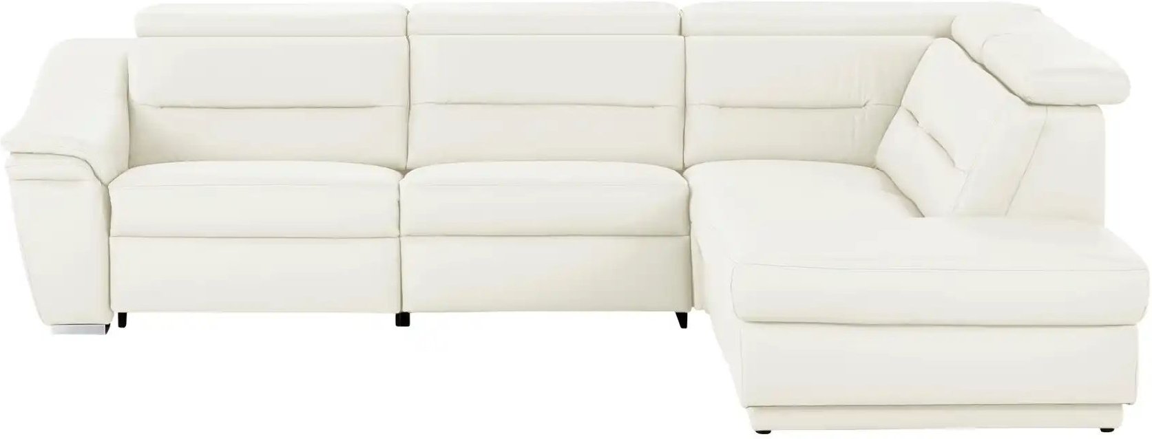 meinSofa Ecksofa Ivonne ¦ weiß ¦ Maße (cm): B: 294 H: 84 T: 245.0 Polstermöbel > Sofas > Ecksofas - Höffner