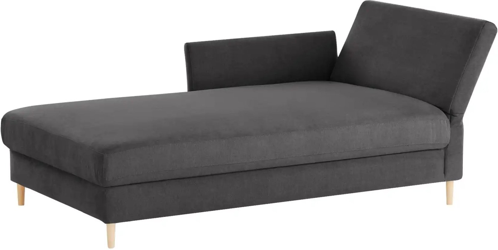 nehl Liege Easy ¦ grau ¦ Maße (cm): B: 220 H: 80 T: 96.0 Polstermöbel > Ottomanen & Recamiere - Höffner