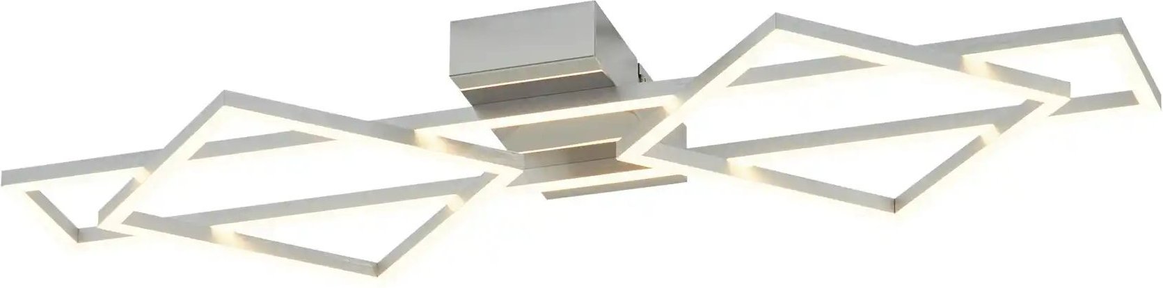 Thumbnail - Meisterleuchten LED-Deckenleuchte Alu-matt ¦ silber ¦ Maße (cm): B: 76,5 H: 7 T: 30.5 Lampen & Leuchten > Deckenleuch...