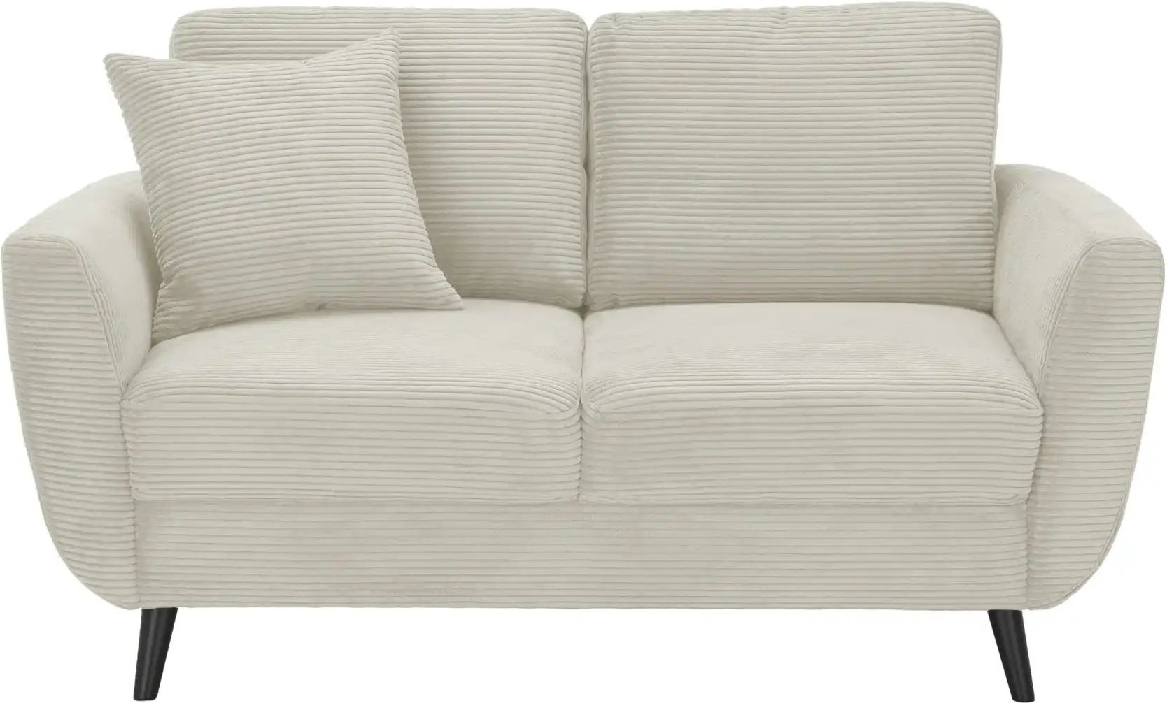 smart Einzelsofa Wanja ¦ creme ¦ Maße (cm): B: 158 H: 90 T: 90.0 Polstermöbel > Sofas > 2-Sitzer - Höffner
