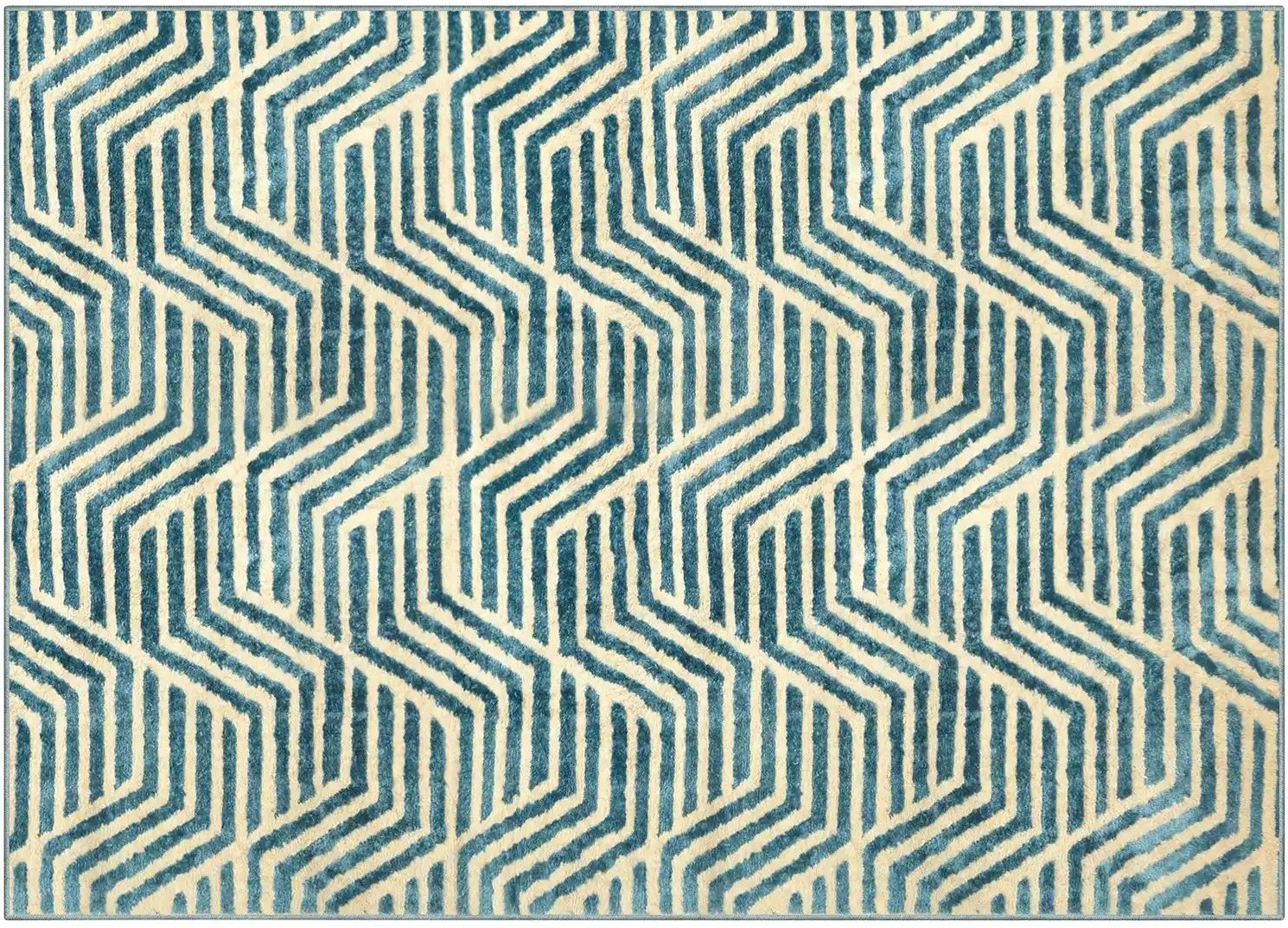 Webteppich Vivienne ¦ mehrfarbig ¦ Synthetische Fasern,Jute ¦ Maße (cm): B: 133 Teppiche > Hochflorteppiche - Höffner