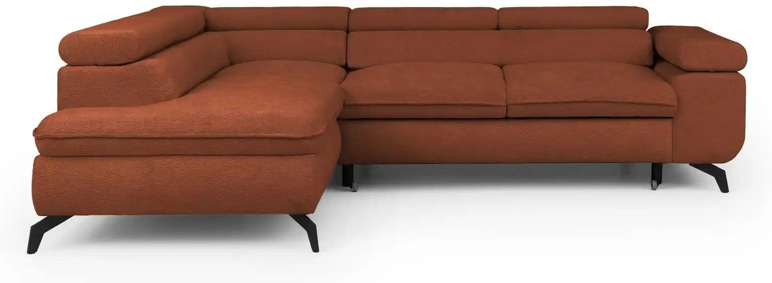 S-STYLE Ecksofa mit Schlaffunktion Bonnie ¦ rot ¦ Maße (cm): B: 275 H: 76 Polstermöbel > Sofas > Ecksofas - Höffner