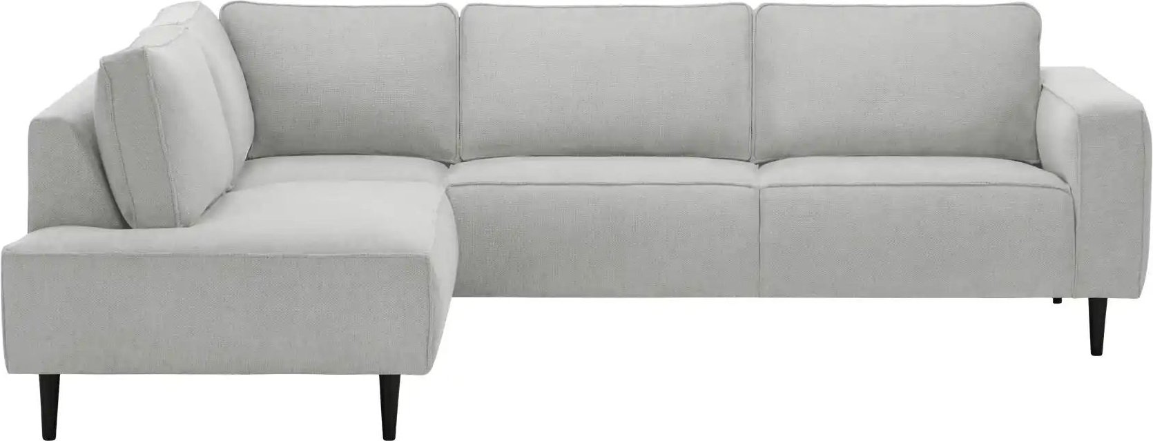 SOHO Ecksofa Jesska ¦ grau ¦ Maße (cm): B: 260 H: 83 T: 200.0 Polstermöbel > Sofas > 3-Sitzer - Höffner