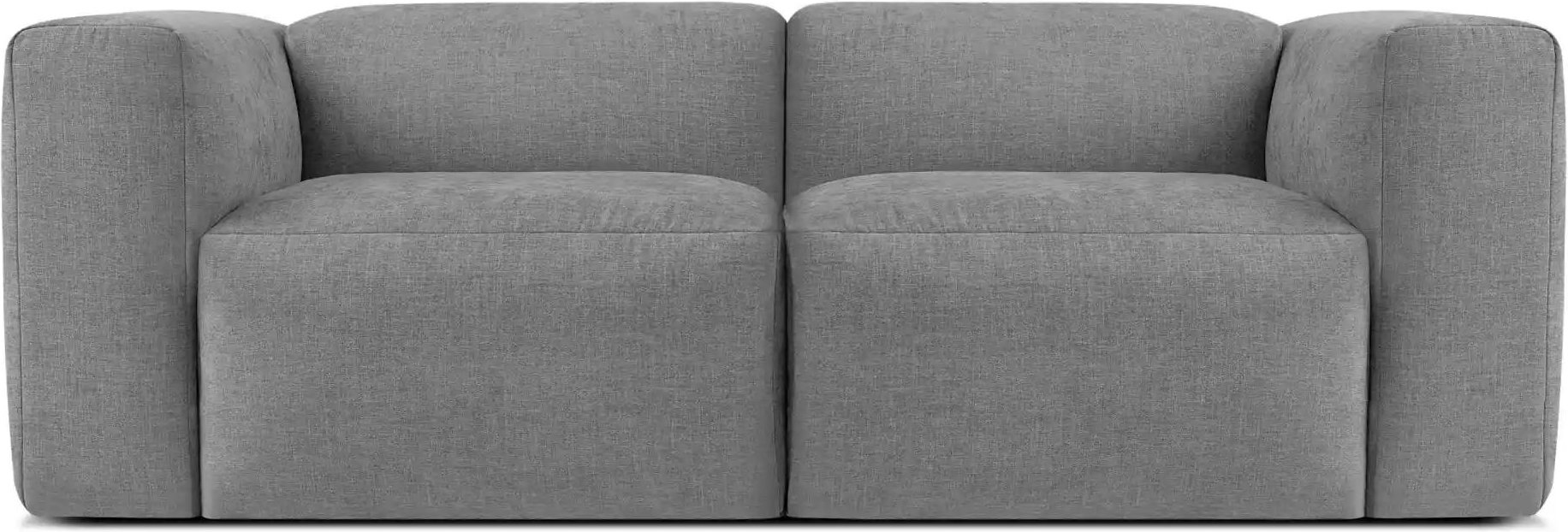 Thumbnail - KONSIMO Einzelsofa Buffo ¦ grau ¦ Maße (cm): B: 210 H: 73 Polstermöbel > Sofas > 3-Sitzer - Höffner