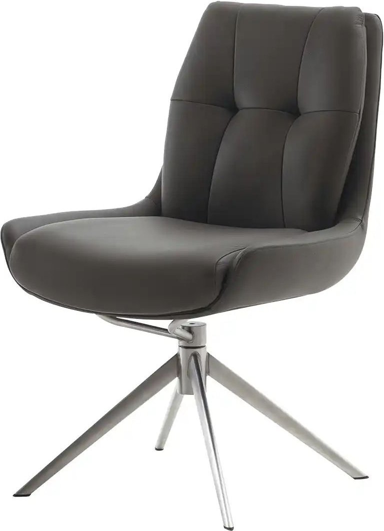 Esszimmerstuhl drehbar Eno ¦ braun ¦ Maße (cm): B: 61 H: 90 T: 69.0 Stühle > Küchenstühle > Polster Küchenstühle - Höffn...