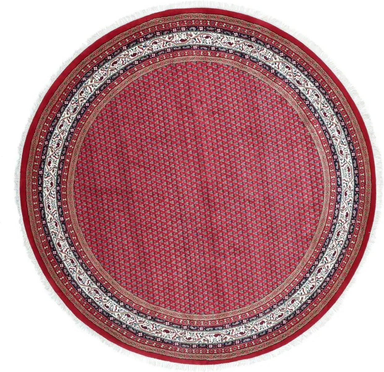 THEKO Orientteppich Chandi Mir ¦ creme ¦ Wolle Ø: 100 Teppiche > Wohnteppiche - Höffner