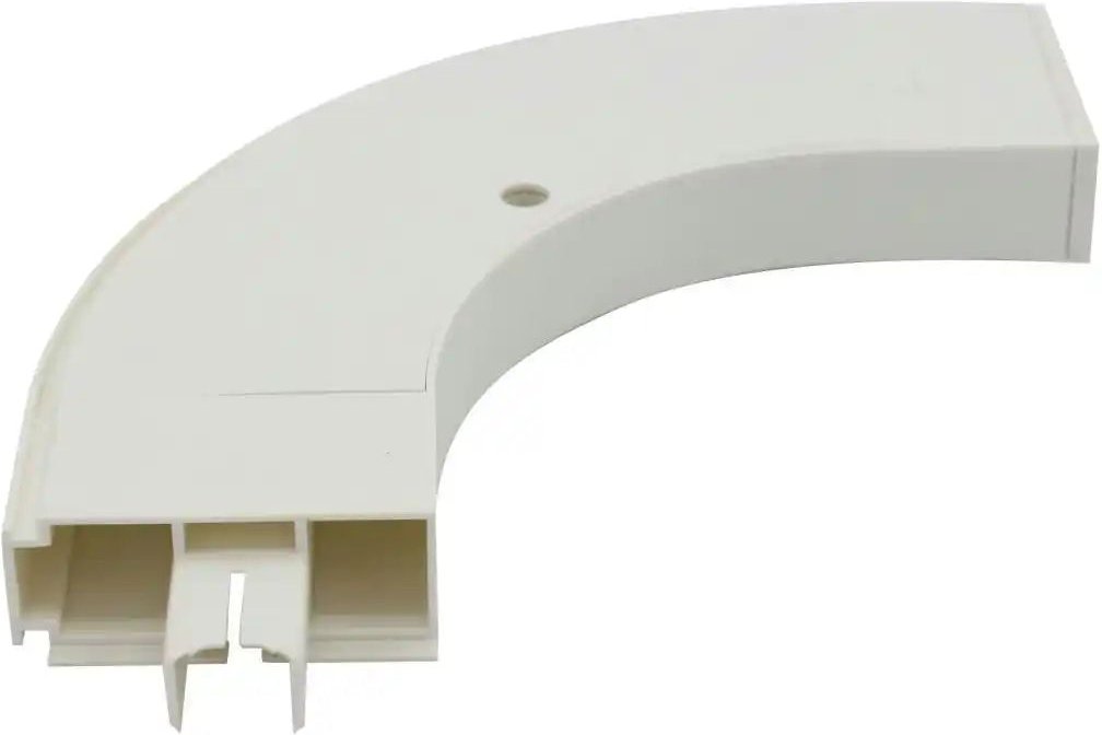 Mydeco VHS Rundbogen 1-Lauf ¦ weiß ¦ Kunststoff ¦ Maße (cm): B: 16 H: 1,7 Gardinen & Rollos > Gardinenstangen & Zubehö...