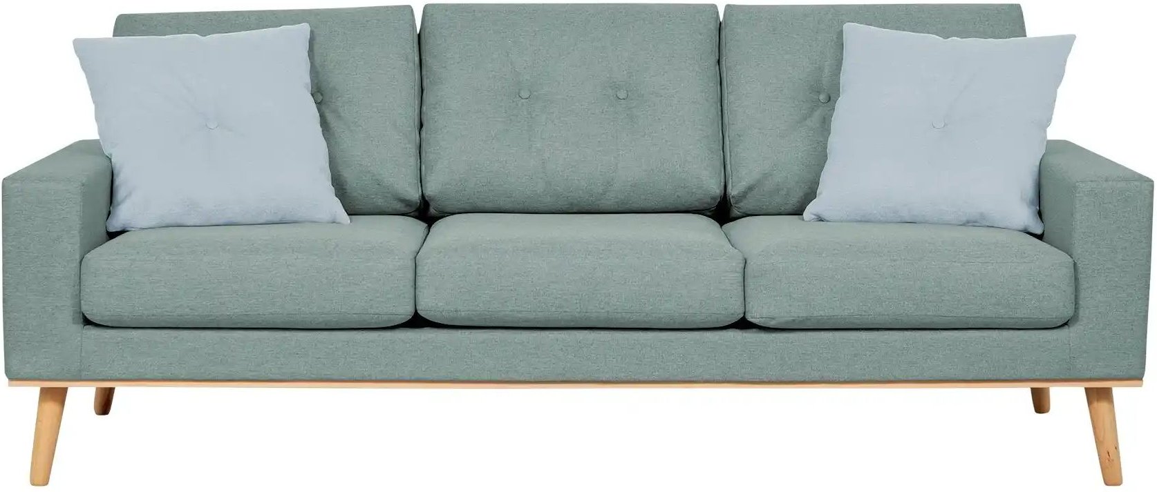 Thumbnail - Sofa 3-sitzig Cristy ¦ blau ¦ Maße (cm): B: 211 H: 88 T: 86.0 Polstermöbel > Sofas > 3-Sitzer - Höffner