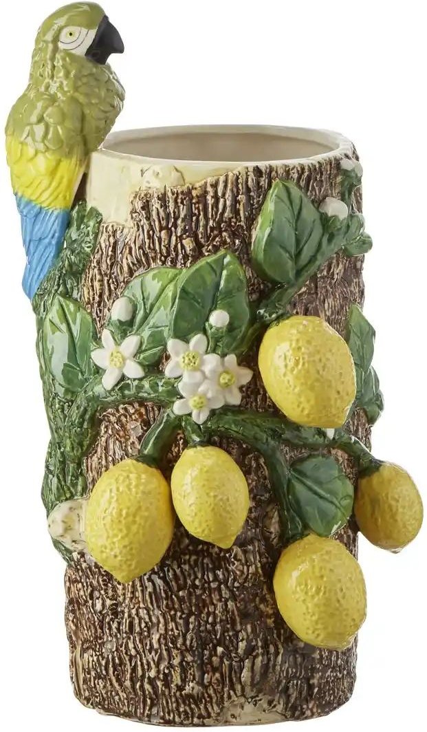 HOME STORY Vase Papagei ¦ mehrfarbig ¦ Dolomite ¦ Maße (cm): B: 19 H: 33,2 T: 17.4 Accessoires > Vasen - Höffner