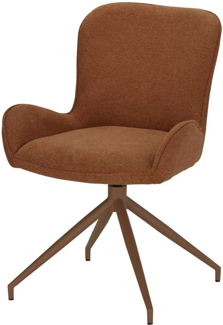 Stuhl drehbar Inari ¦ braun ¦ Maße (cm): B: 58 H: 84 T: 60.0 Stühle > Küchenstühle > Polster Küchenstühle - Höffner