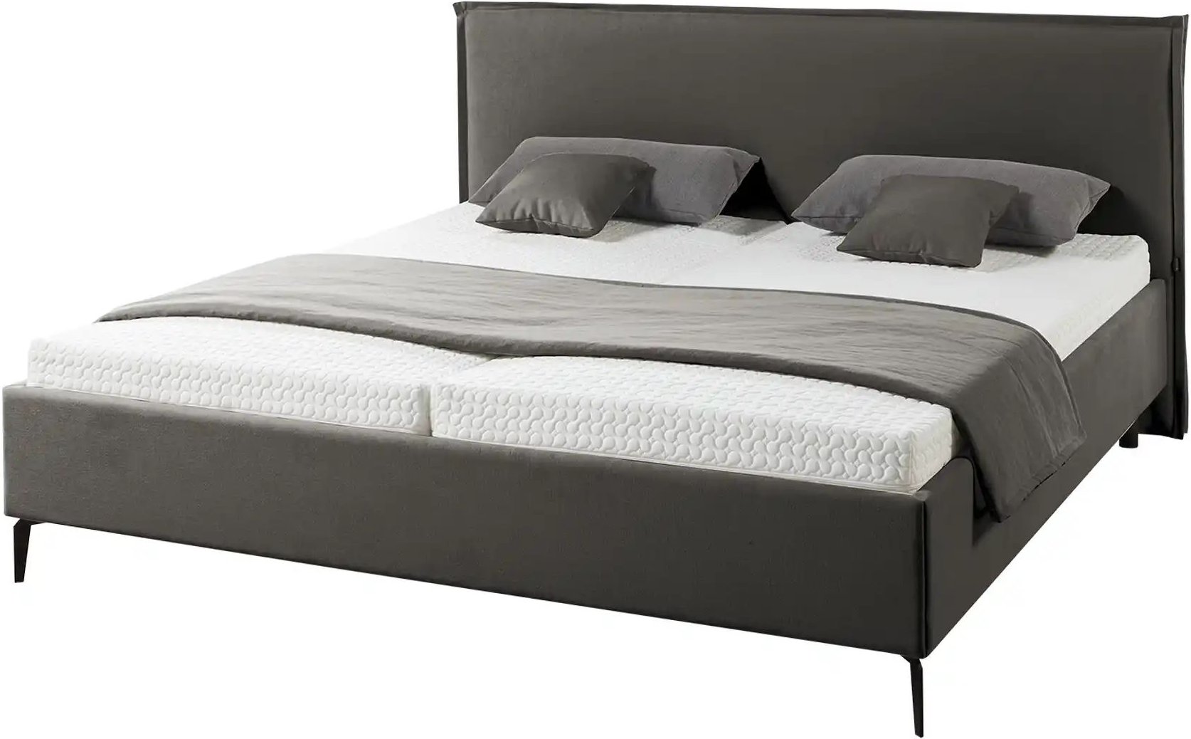 Musterring Polsterbettgestell Elos ¦ grau ¦ Maße (cm): B: 195 H: 112 Betten > Polsterbetten - Höffner