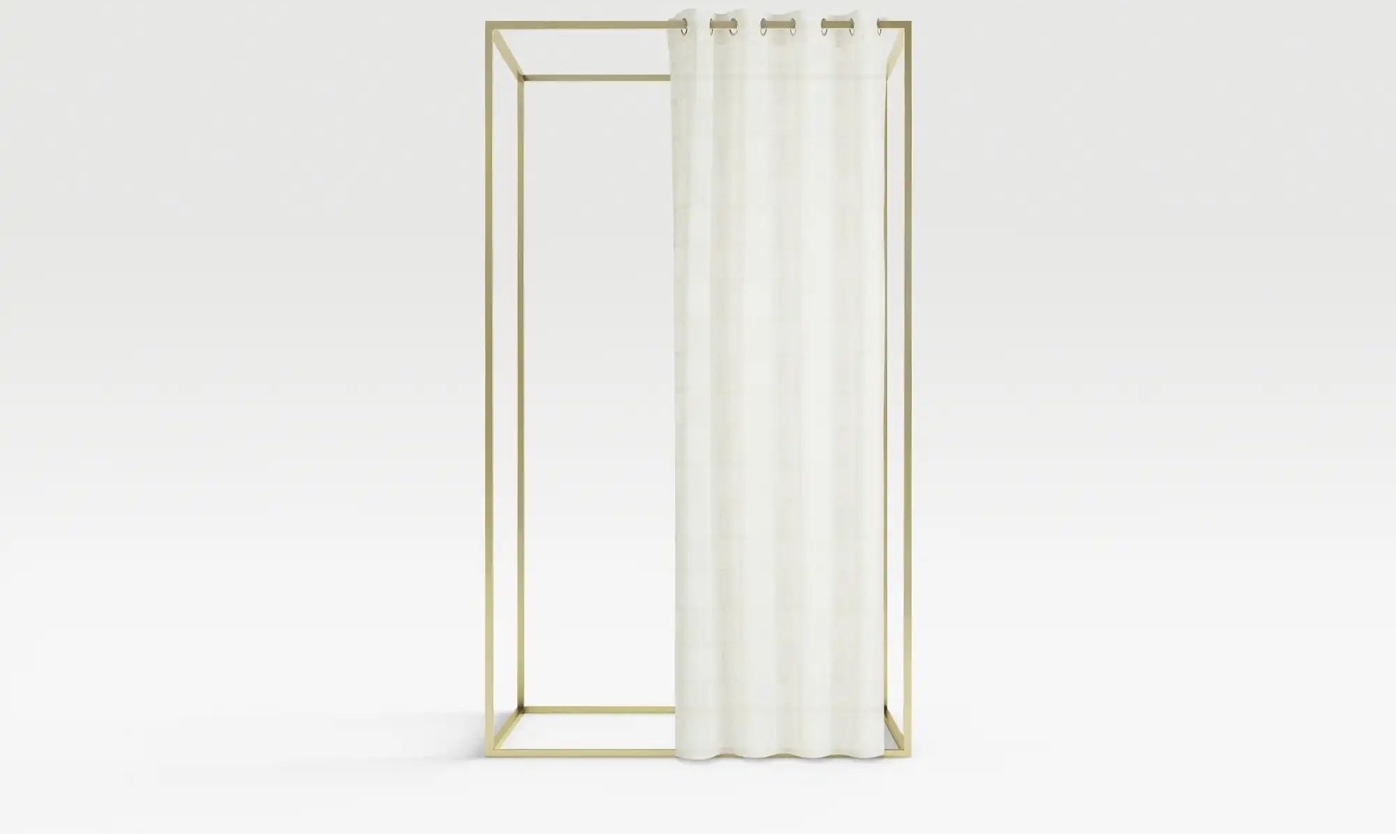 como Ösenschal ¦ beige ¦ Synthetik ¦ Maße (cm): B: 135 Gardinen & Rollos > Gardinen & Vorhänge > Ösenschals - Höffner