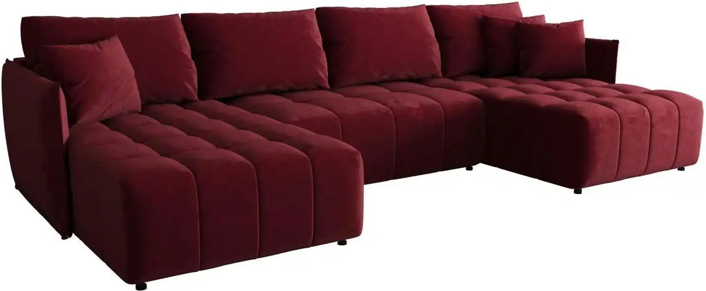 Thumbnail - Wohnlandschaft Onil ¦ rot ¦ Maße (cm): B: 349 H: 85 Polstermöbel > Sofas > Wohnlandschaften - Höffner