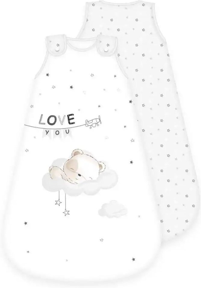 Herding Schlafsack Love You ¦ mehrfarbig ¦ 100% Baumwolle ¦ Maße (cm): B: 70 H: 1 Baby > Baby Textilien > Baby Schlafsä...