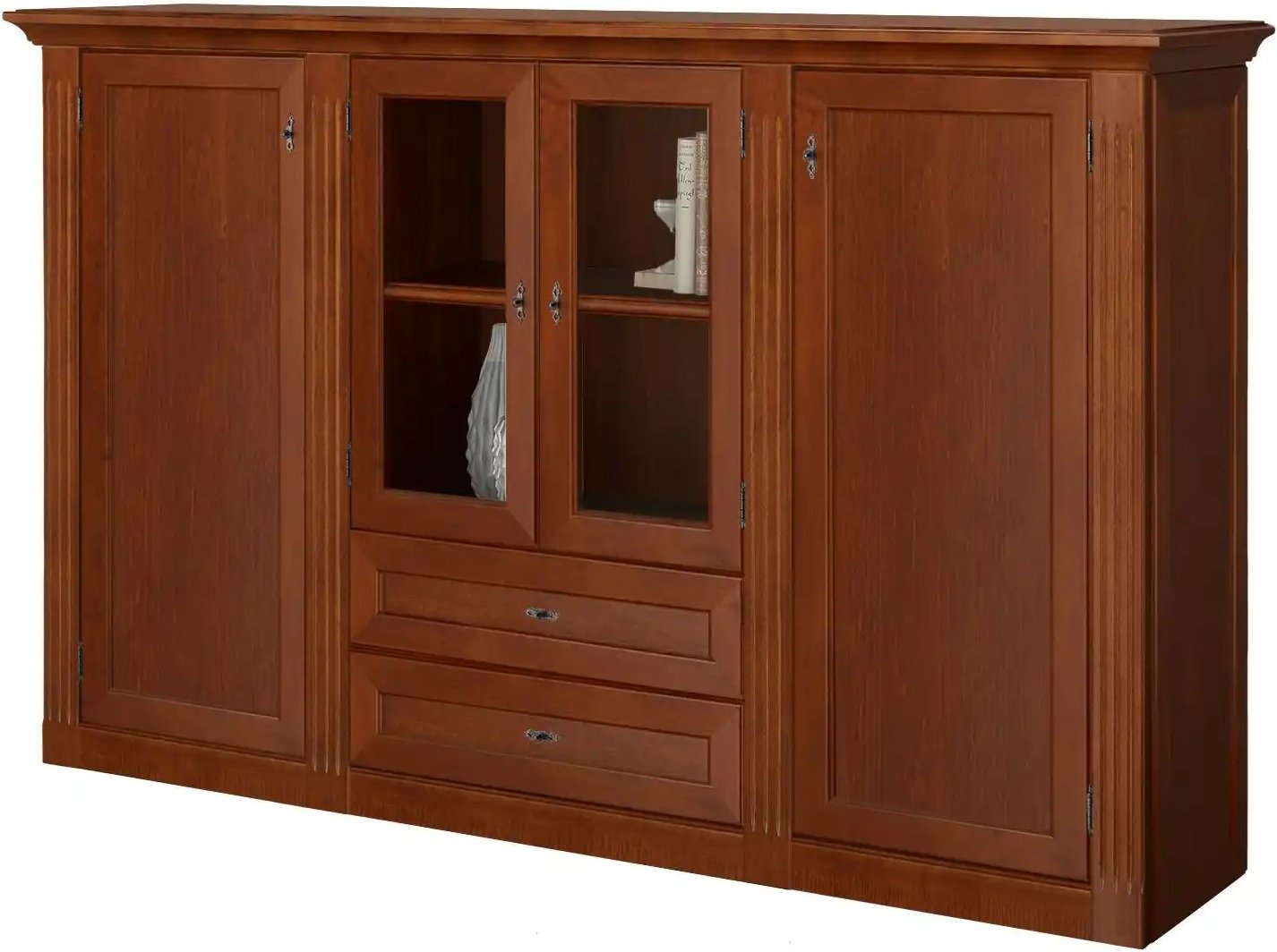 maison bleue Highboard Petit Chalet ¦ braun ¦ Maße (cm): B: 192 H: 119 T: 44.0 Kommoden & Sideboards > Highboards - Höf...