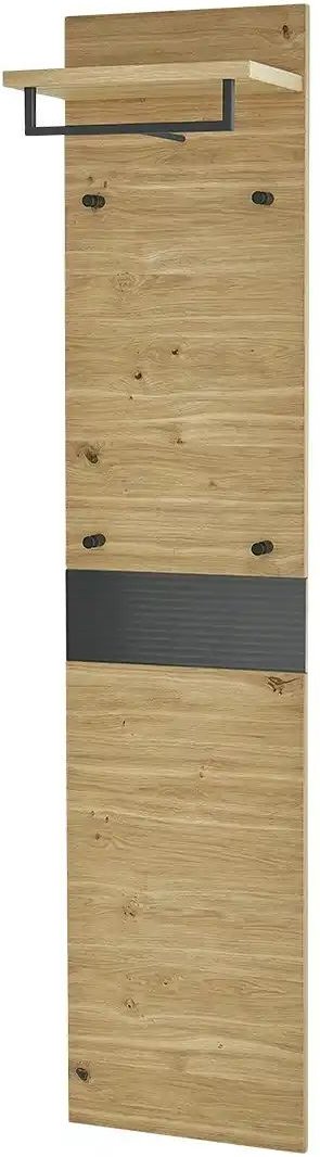 MONDO Garderobenpaneel Aralia ¦ holzfarben ¦ Holzwerkstoff ¦ Maße (cm): B: 42 H: 183 T: 27.0 Garderoben & Kleiderstange...