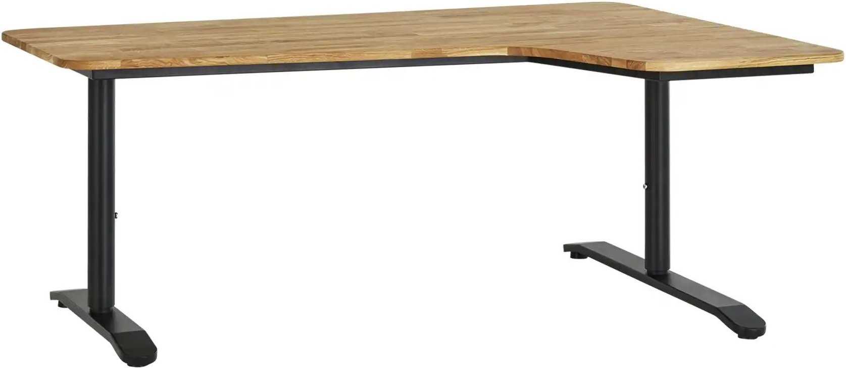 Eckschreibtisch Main ¦ holzfarben ¦ Maße (cm): B: 160 H: 65 T: 110.0 Tische > Schreibtische - Höffner