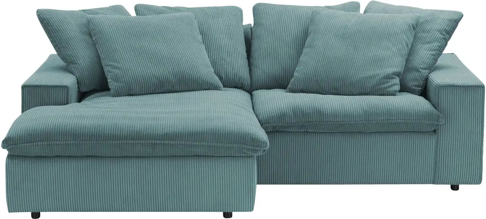 SOHO Ecksofa Kini ¦ blau ¦ Maße (cm): B: 230 H: 83 T: 180.0 Polstermöbel > Sofas > Ecksofas - Höffner