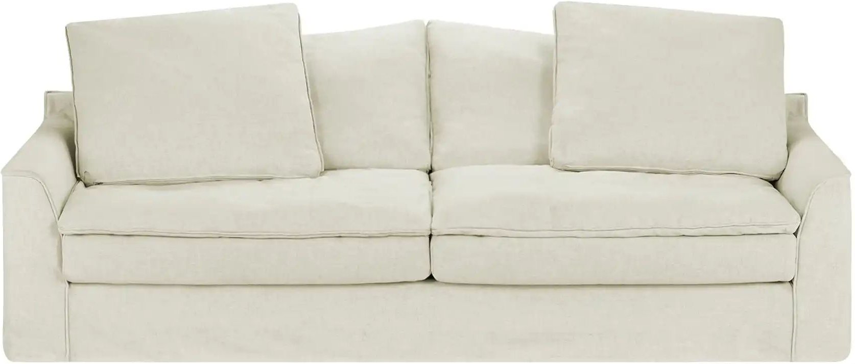 SOHO Sofa 3-sitzig  Sarvika ¦ weiß ¦ Maße (cm): B: 233 H: 95 T: 114.0 Polstermöbel > Sofas > 3-Sitzer - Höffner