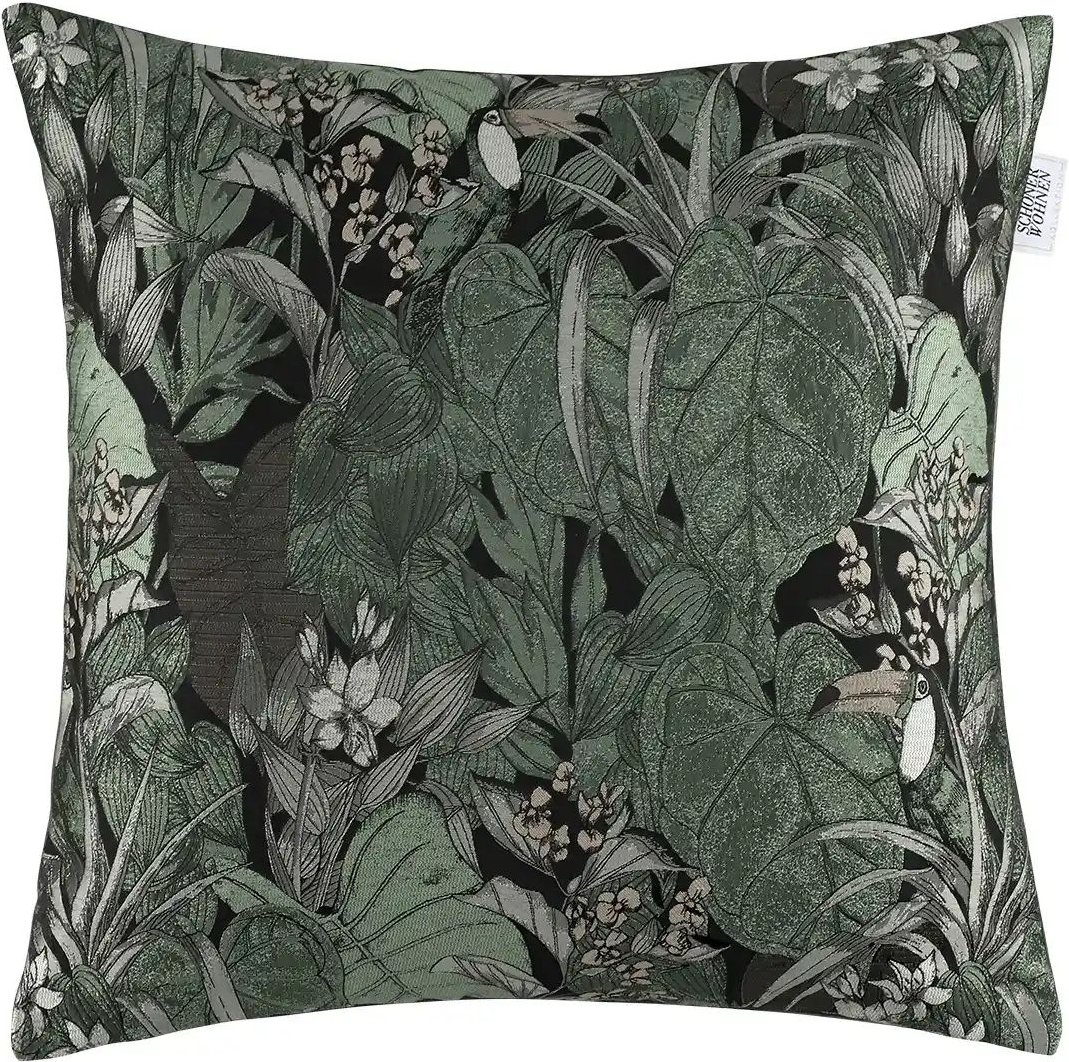 SCHÖNER WOHNEN Kollektion Kissen Toucan ¦ grün ¦ Maße (cm): B: 45 Dekokissen & Decken > Kissen > Dekokissen - Höffner