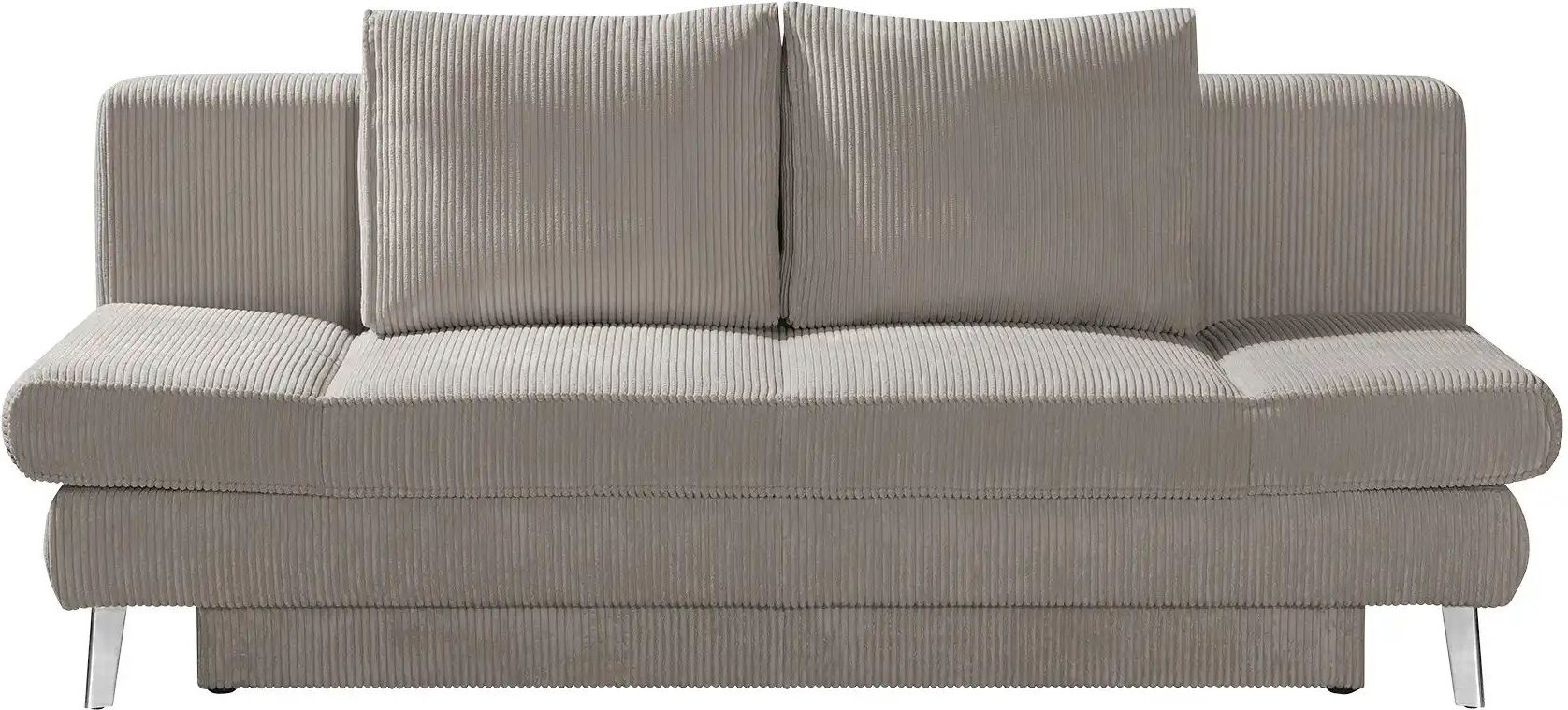 Schlafsofa mit Bettkasten Sidney ¦ braun ¦ Maße (cm): B: 200 H: 85 T: 90.0 Polstermöbel > Sofas > 2-Sitzer - Höffner