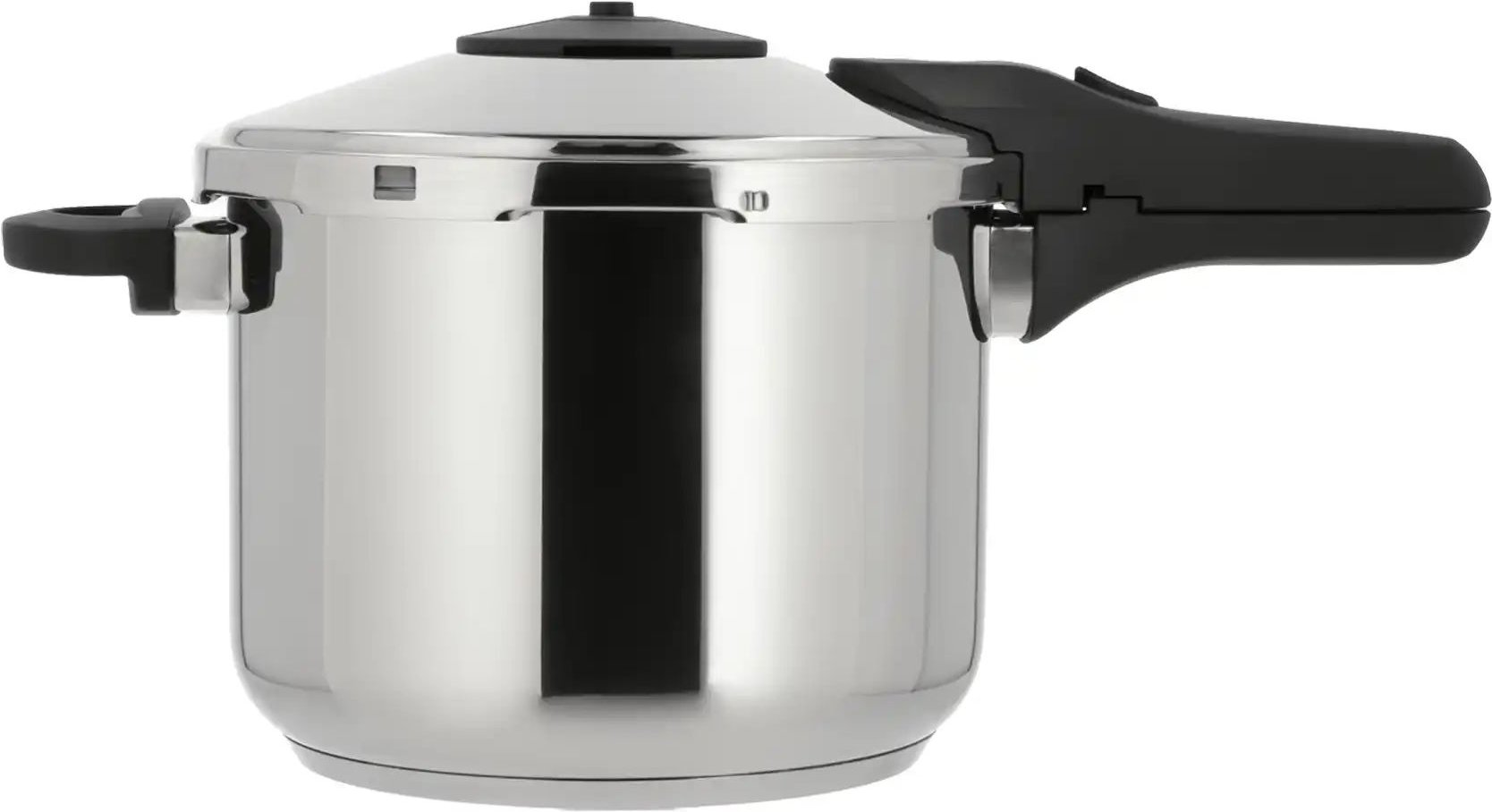 KHG Schnellkochtopf ¦ silber ¦ Edelstahl ¦ Maße (cm): H: 23 Ø: 23 Töpfe & Pfannen & Zubehör > Töpfe > Schnellkochtöpf...