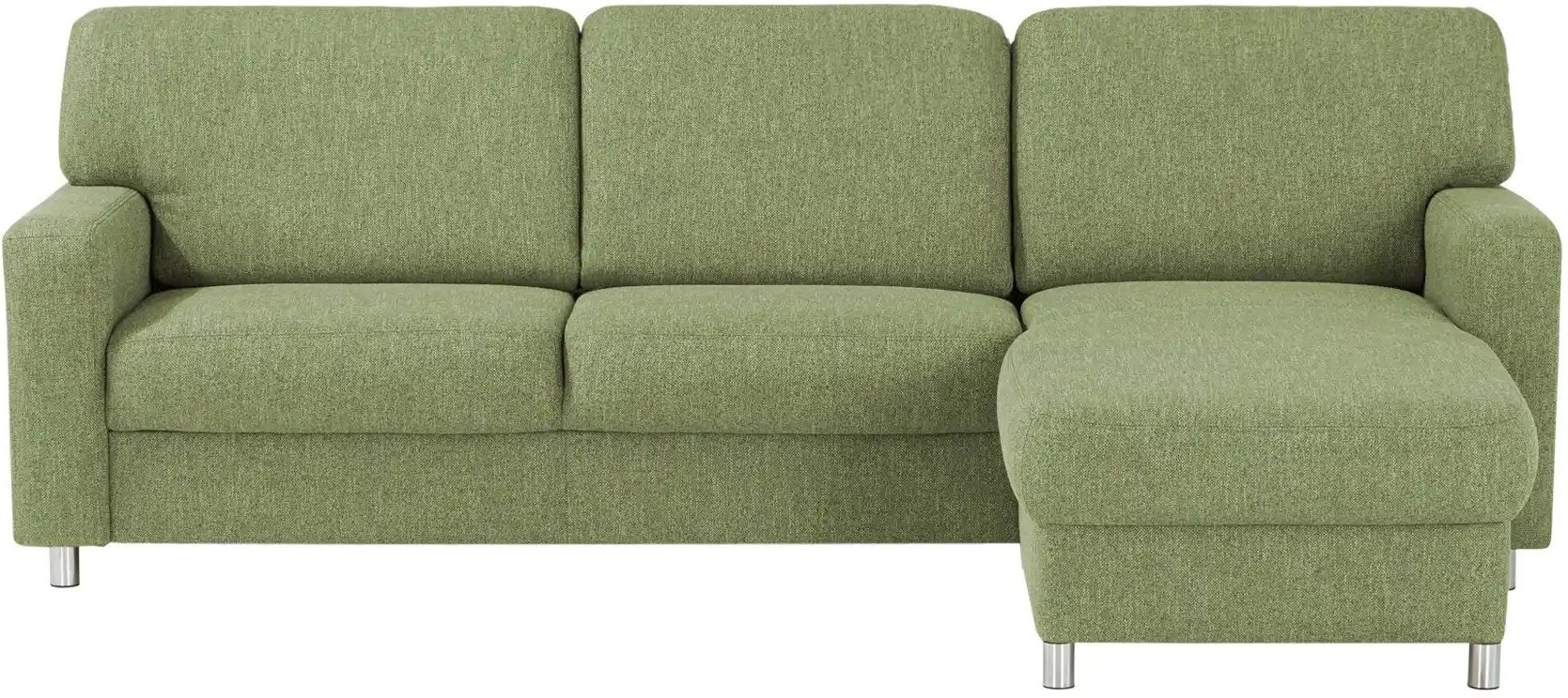 smart Ecksofa Valencia ¦ grün ¦ Maße (cm): B: 253 H: 90 T: 173.0 Polstermöbel > Sofas > 3-Sitzer - Höffner