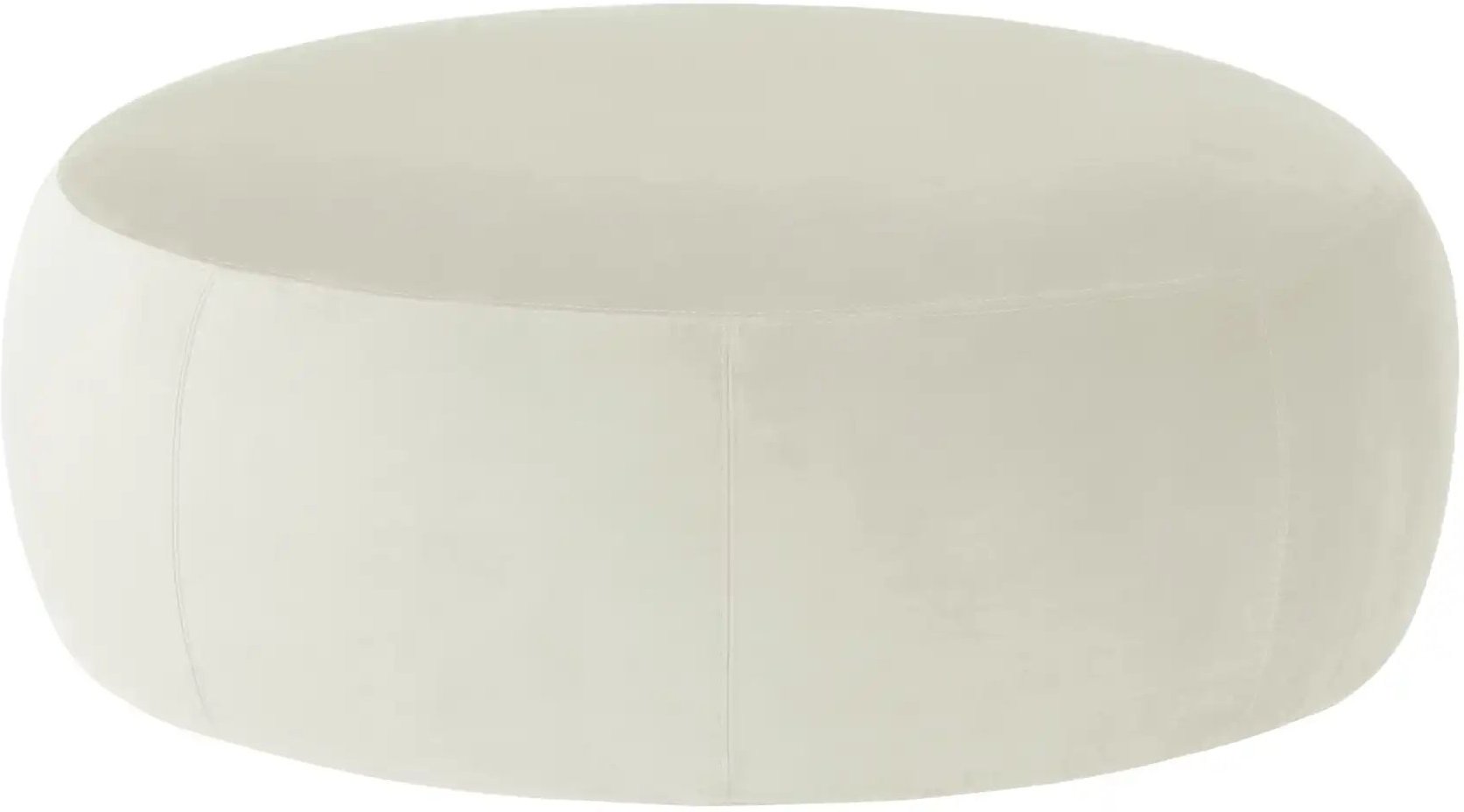 Samt Hocker Amadi ¦ creme ¦ Maße (cm): B: 105 H: 40 Polstermöbel > Hocker - Höffner