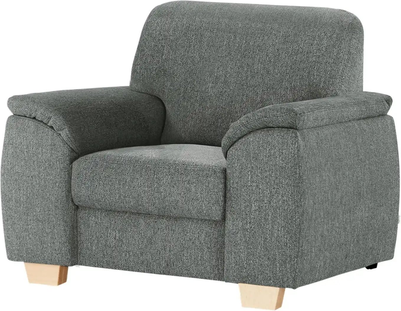 Thumbnail - smart Sessel Valencia ¦ grau ¦ Maße (cm): B: 116 H: 90 T: 93.0 Polstermöbel > Sessel > Relaxsessel - Höffner