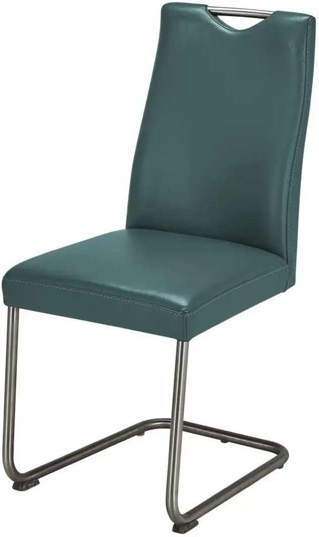 Leder-Schwingstuhl Canto II ¦ blau ¦ Maße (cm): B: 47 H: 100 T: 61.0 Stühle > Schwingstühle - Höffner