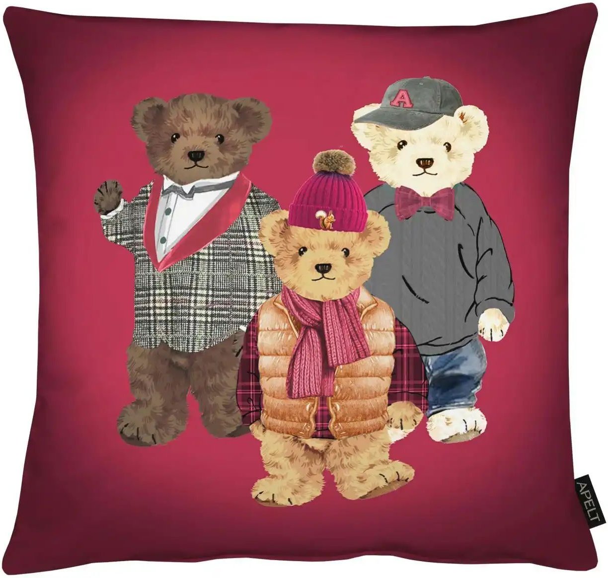 Apelt Kissenhülle   ¦ rot ¦ Maße (cm): B: 46 H: 0,5 Dekokissen & Decken > Kissen > Kissenhüllen - Höffner