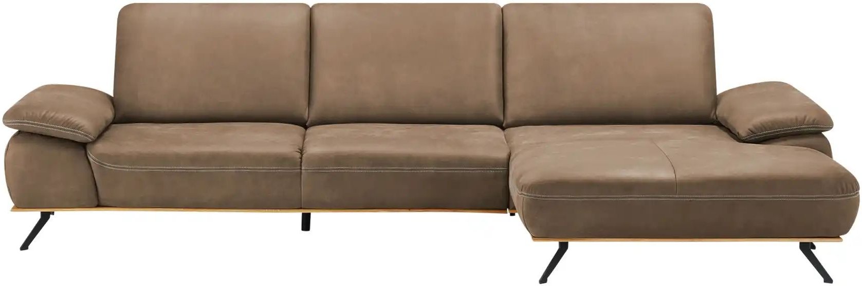 meinSofa Ecksofa Fiona ¦ braun ¦ Maße (cm): B: 322 H: 89 T: 187.0 Polstermöbel > Sofas > Ecksofas - Höffner