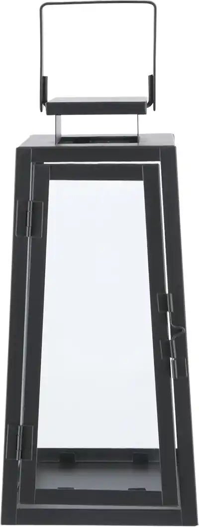 Laterne ¦ schwarz ¦ Eisen,Glas ¦ Maße (cm): B: 14 H: 30 T: 14.0 Accessoires > Kerzen & Kerzenständer - Höffner