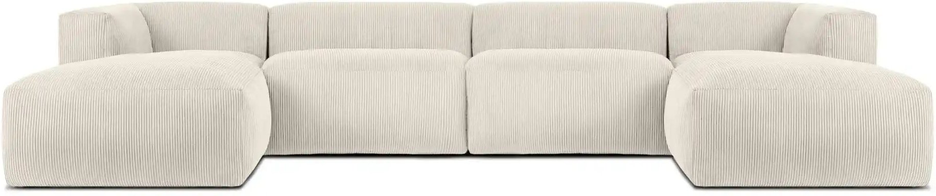 Thumbnail - KONSIMO Wohnlandschaft Buffo ¦ creme ¦ Maße (cm): B: 400 H: 73 Polstermöbel > Sofas > Wohnlandschaften - Höffner